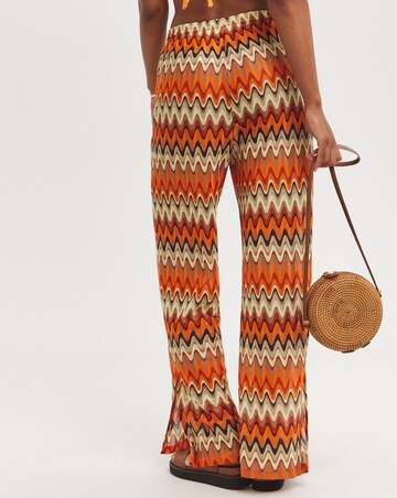 Chelsea Peers Straight Leg Crochet Trousers