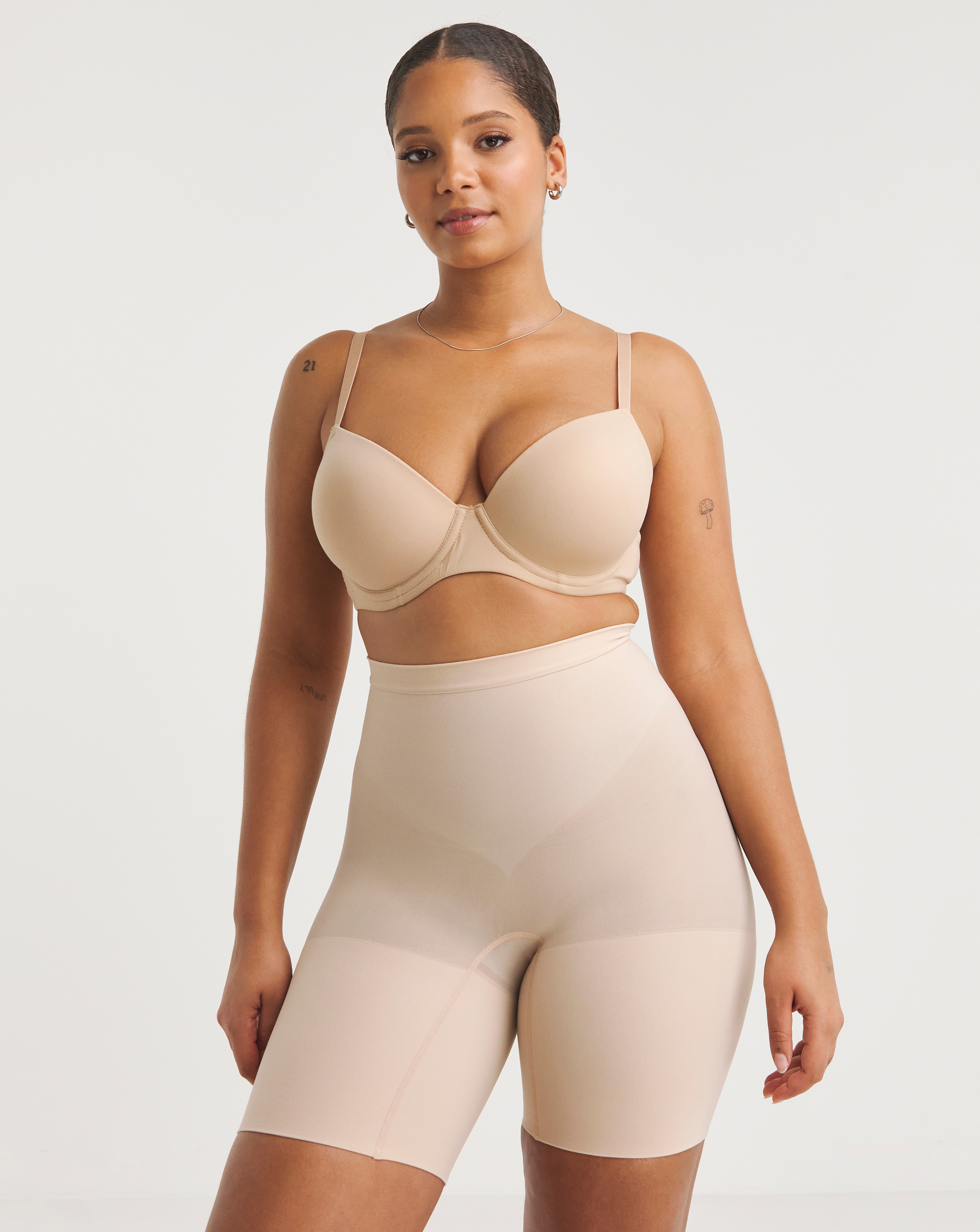 Spanx Everyday Seamless Short Soft Nude