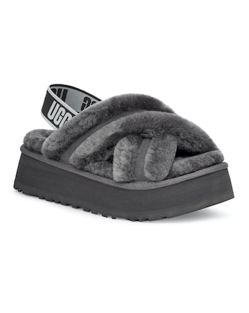 Ugg Disco Cross Slide Slippers D Fit