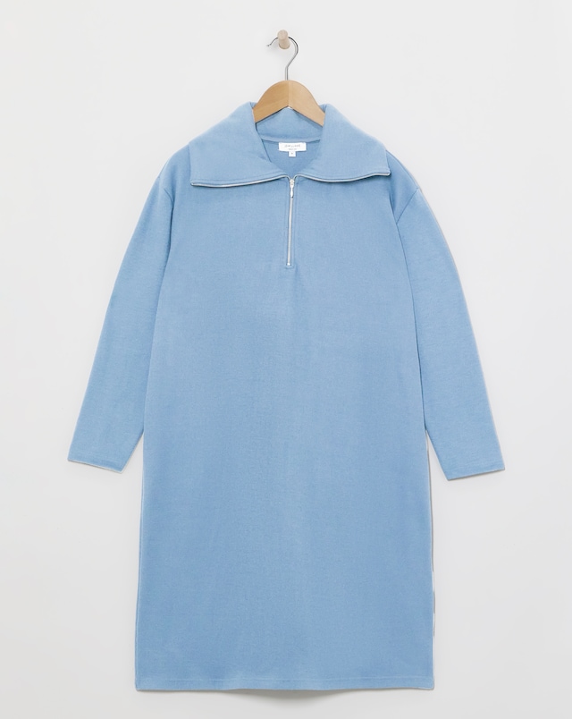 Roll Neck Cut And Sew Dress
