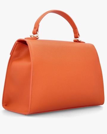 Valentino Bags Fae Orange Satchel Bag