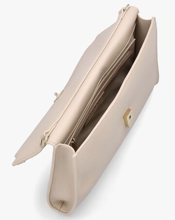 Valentino Bags Fae Ecru Flapover Cross-Body Bag