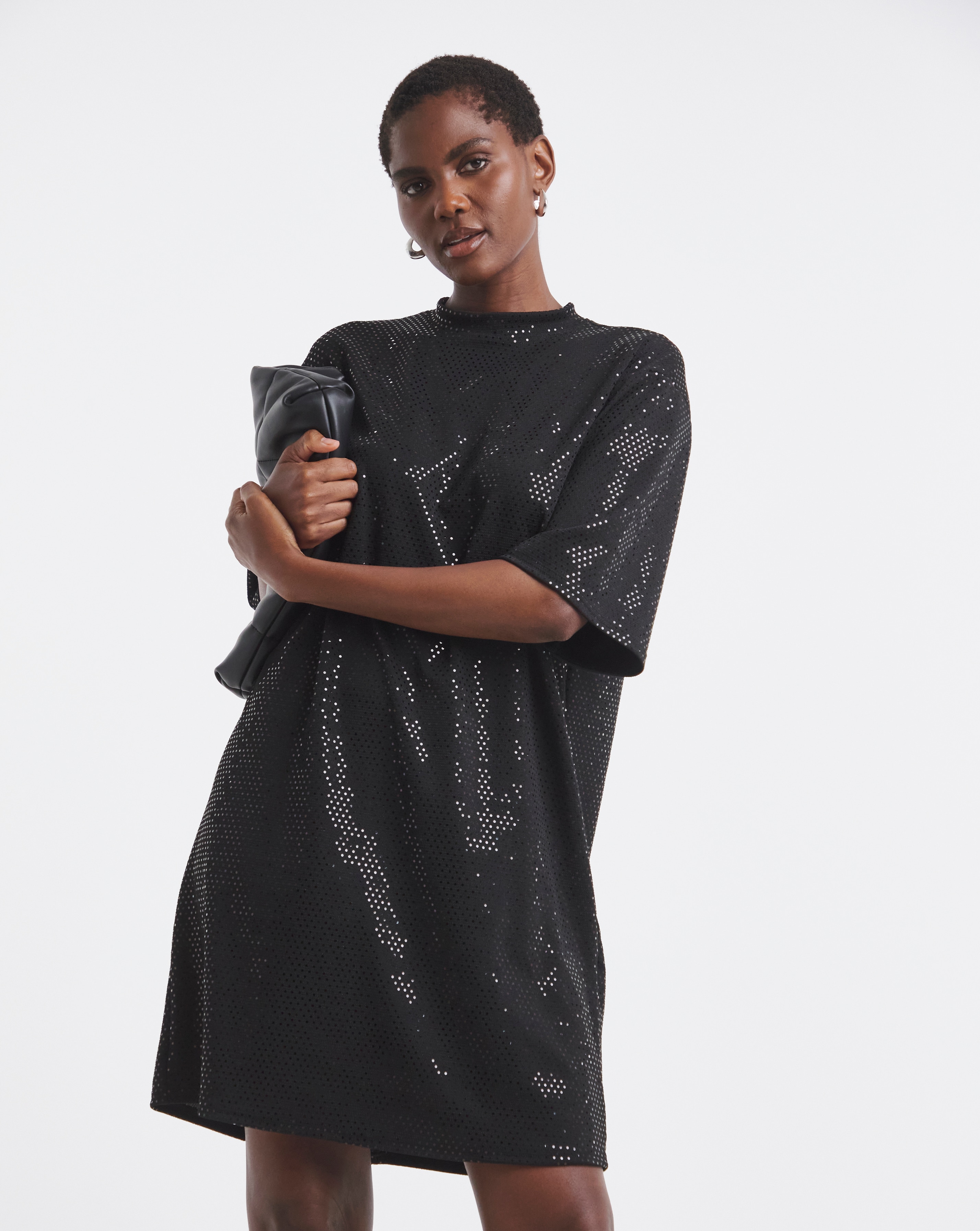 Sparkle T-shirt Dresss