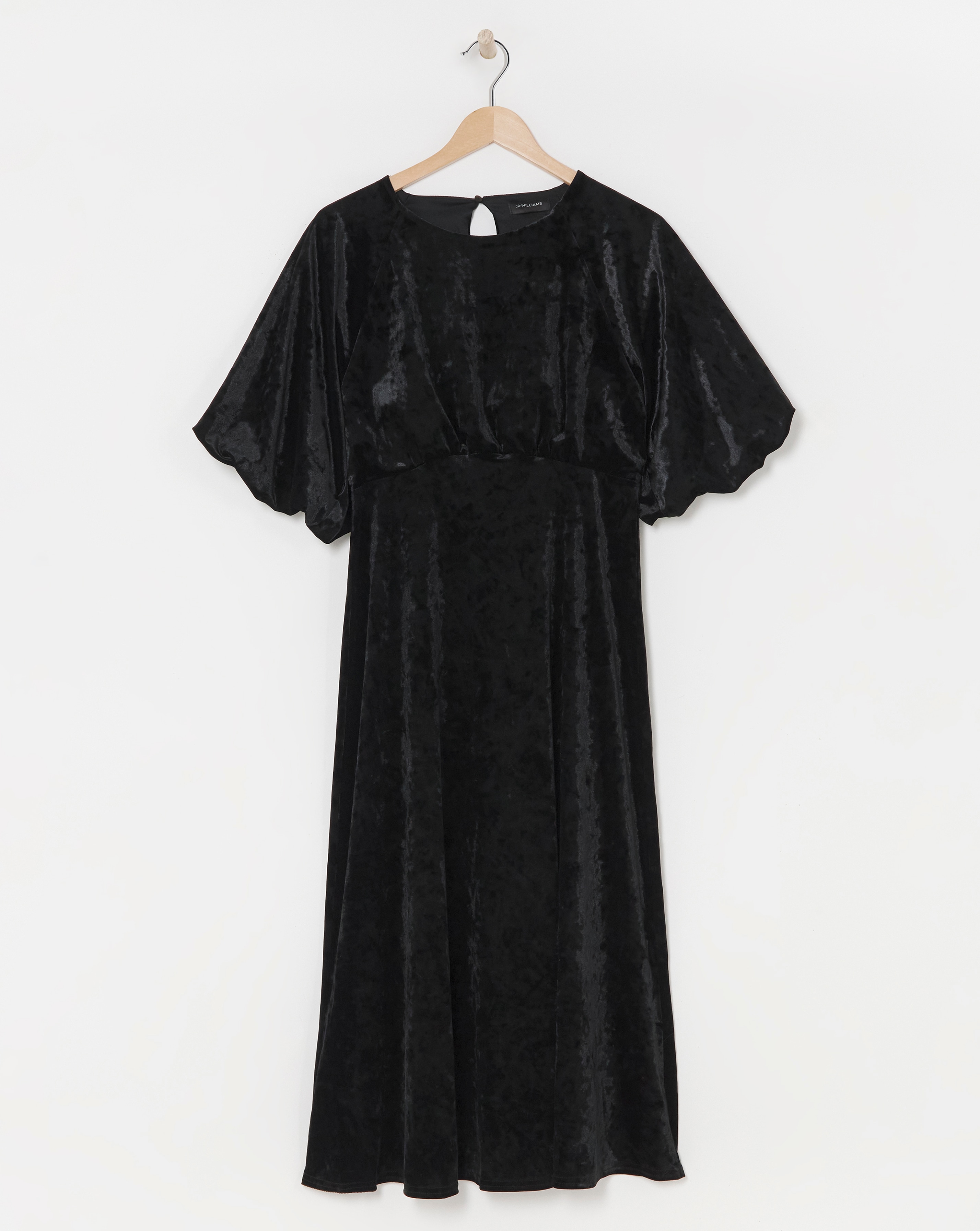 Crushed Velvet Tea Dress