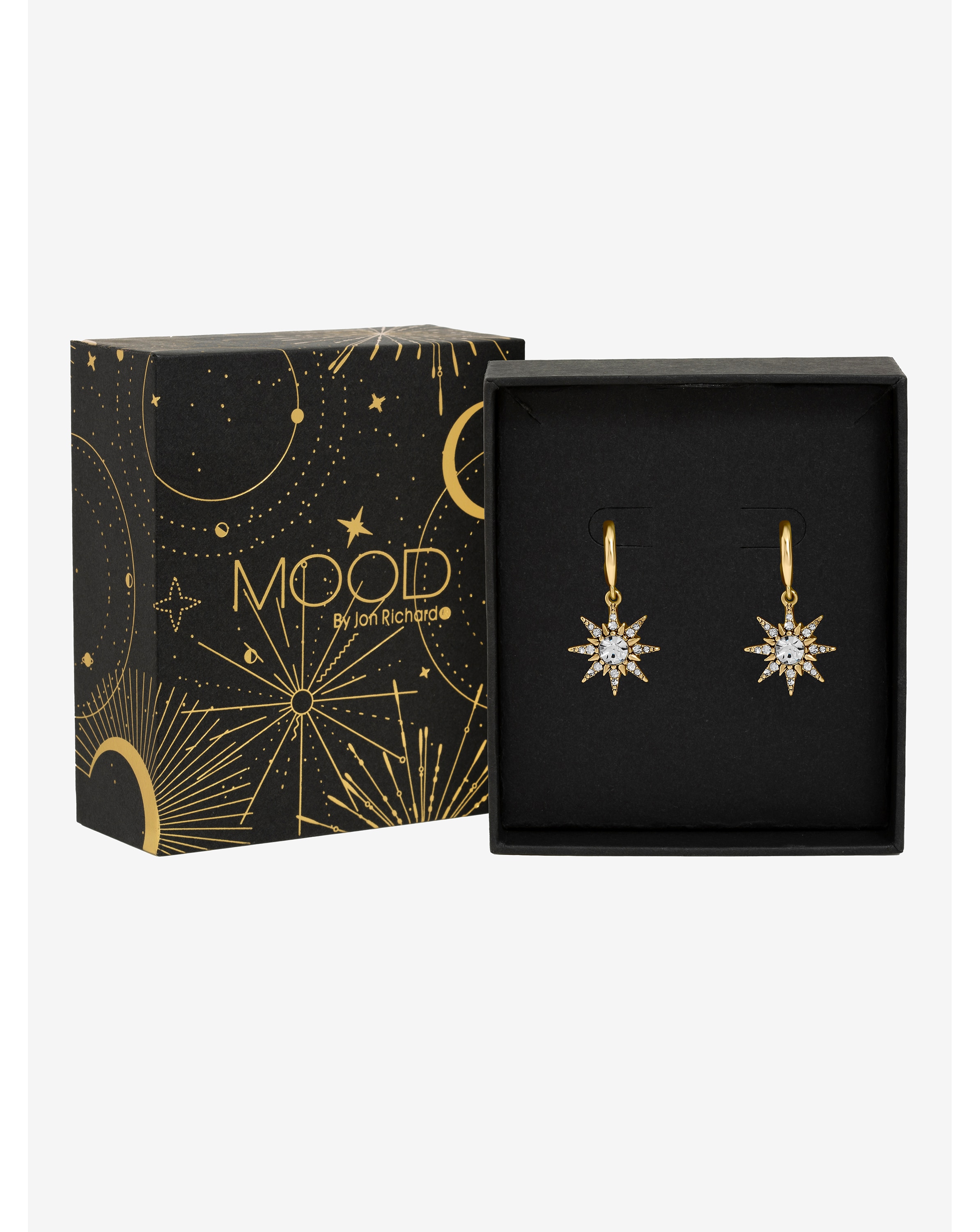 Gold Celestial Earrings - Gift Boxed