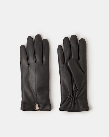 Accessorize Lined Leather Gloves