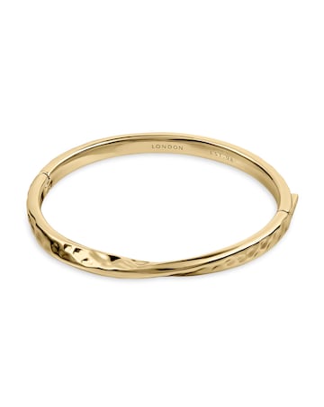 Radley Gold Plated Hammer Effect Bangle