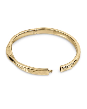 Radley Gold Plated Hammer Effect Bangle