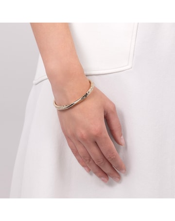 Radley Gold Plated Hammer Effect Bangle