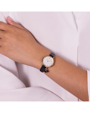 Radley Black Leather Strap Watch