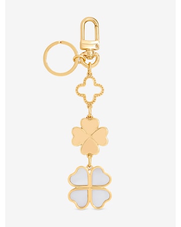 Mood Gold Plated Clover Bag Charm