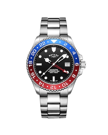 Rotary Men's Seamatic GMT Bracelet Watch