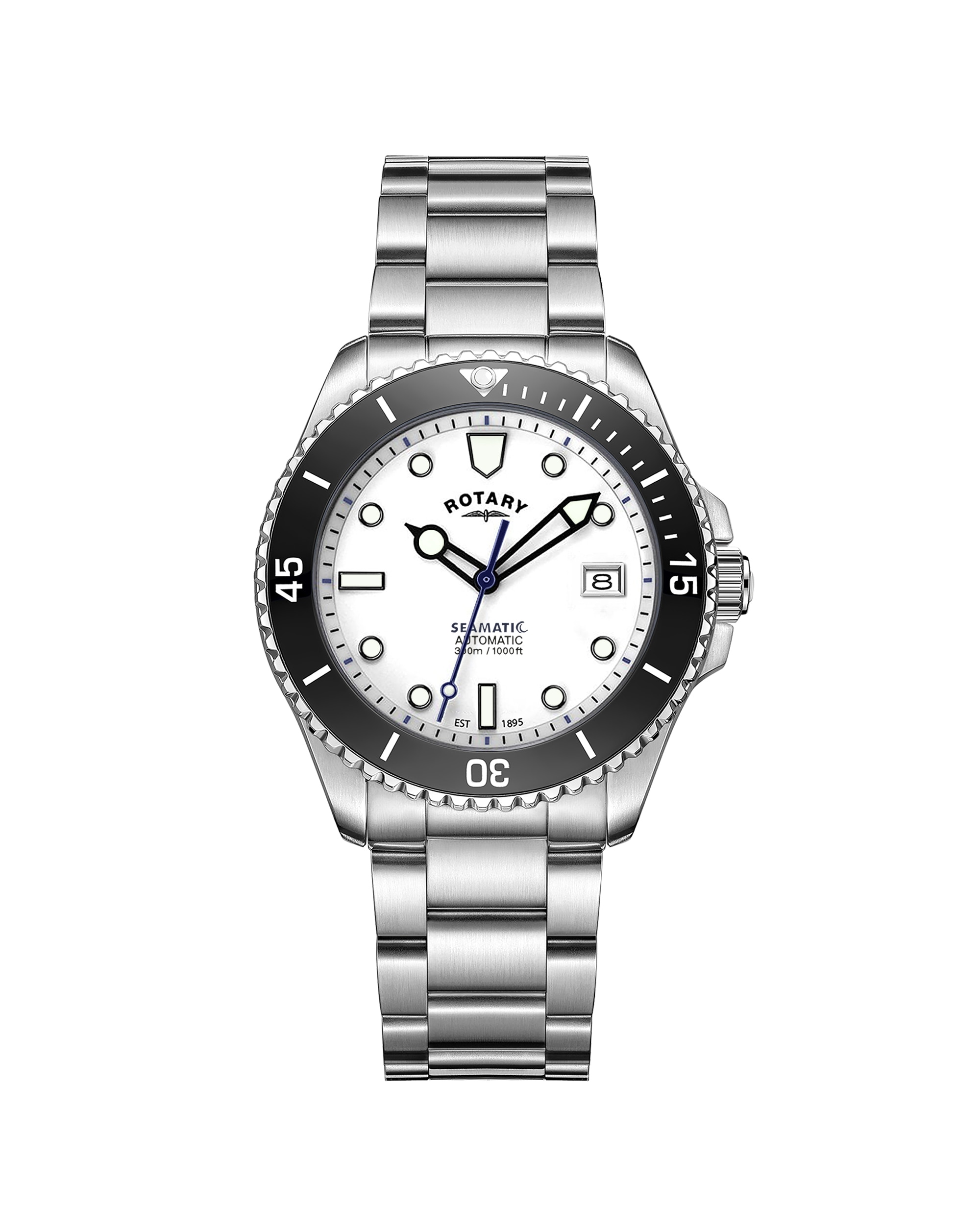 Rotary Men's Seamatic Bracelet Watch