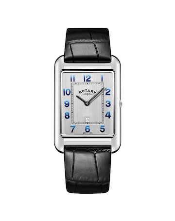 Rotary Men's Astoria Black Strap Watch