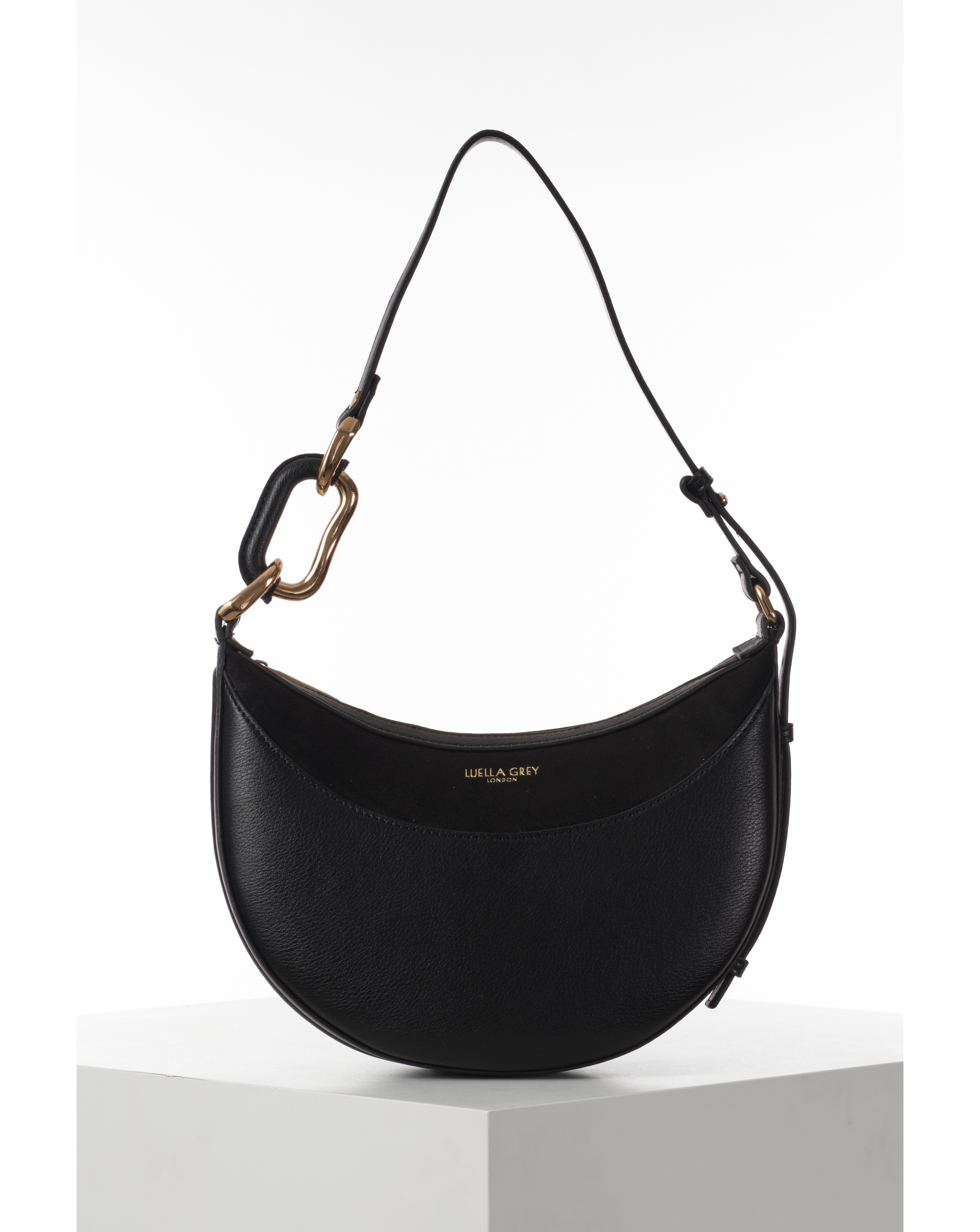 Luella Grey Hester Black Shoulder Bag