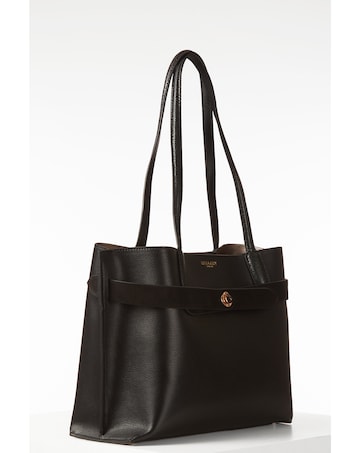 Luella Grey Oriana Black Laptop Tote