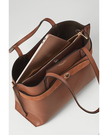 Luella Grey Oriana Conker Laptop Tote