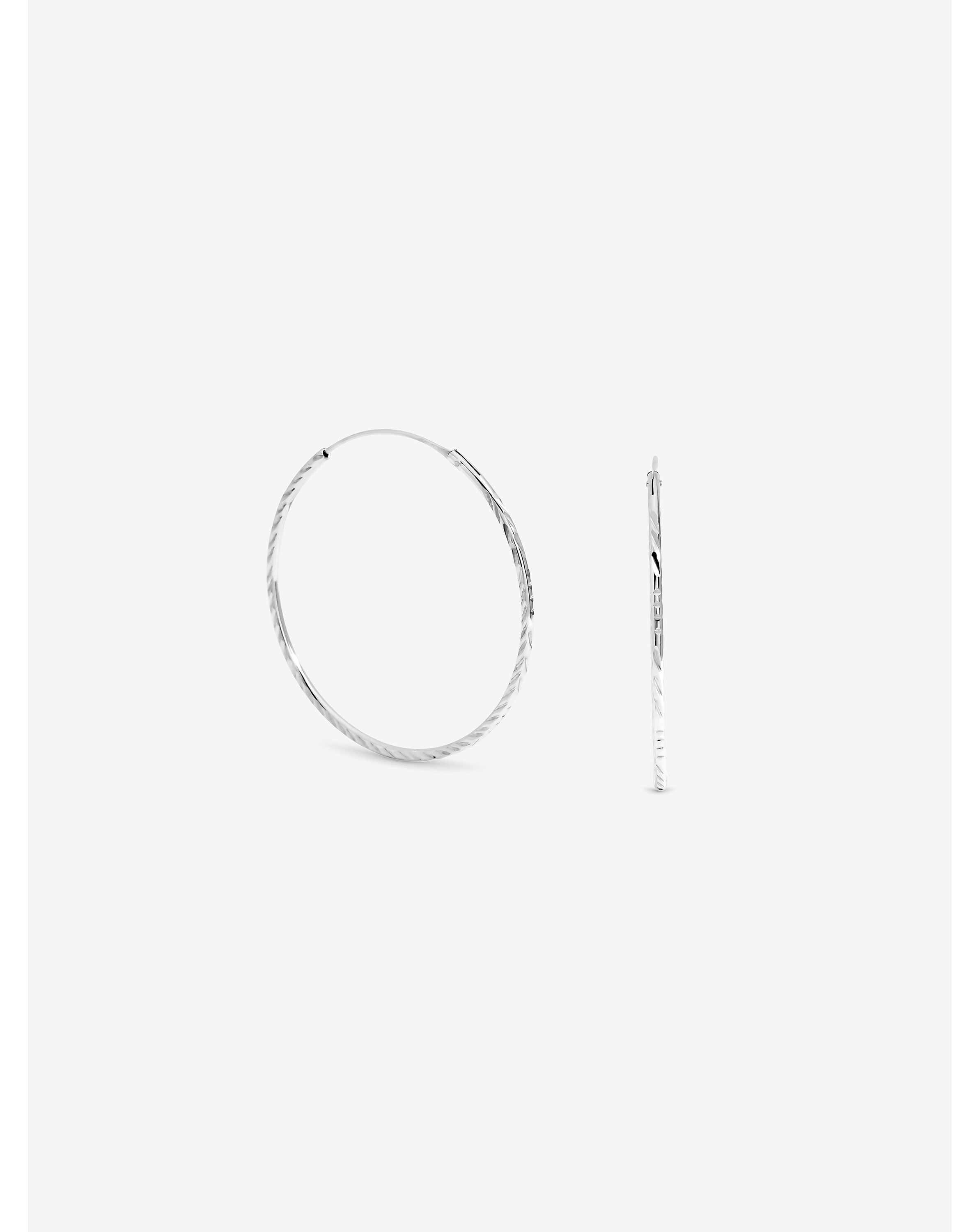 Sterling Silver 925 Sleeper Hoops