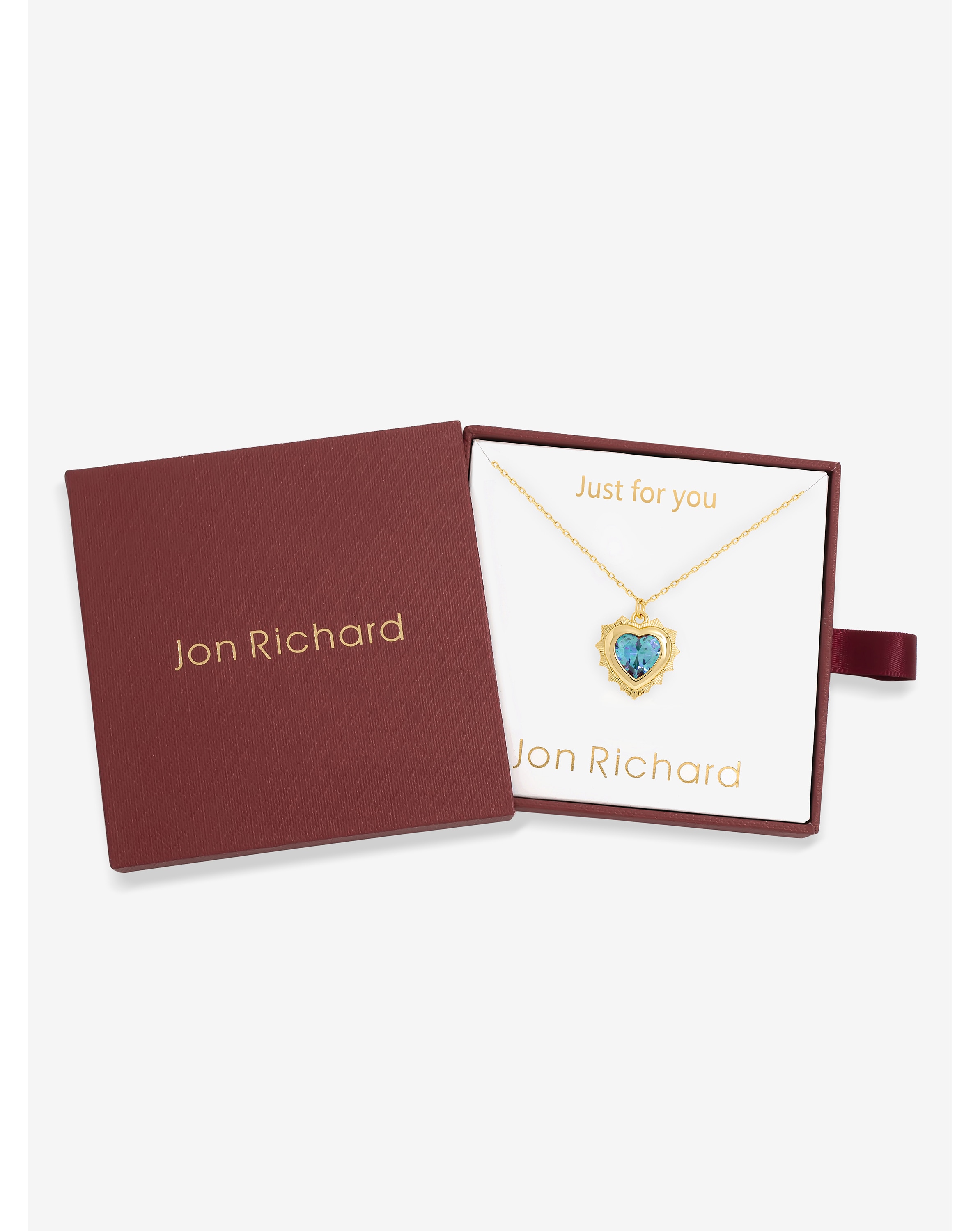 Gold Plated Birthstone Pendant - March
