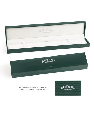 Rotary Men's Automatic Brown Strap Watch