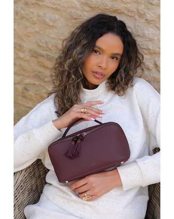 Luella Grey Carmel Make Up Pouch