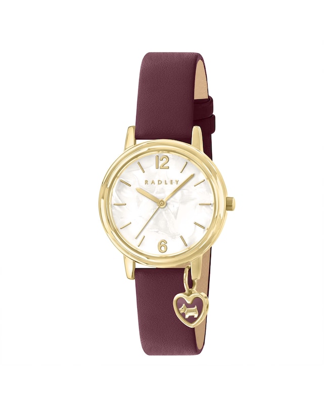 Radley Dark Cherry Leather Watch