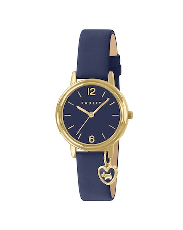 Radley Heart Charm Ink Leather Watch