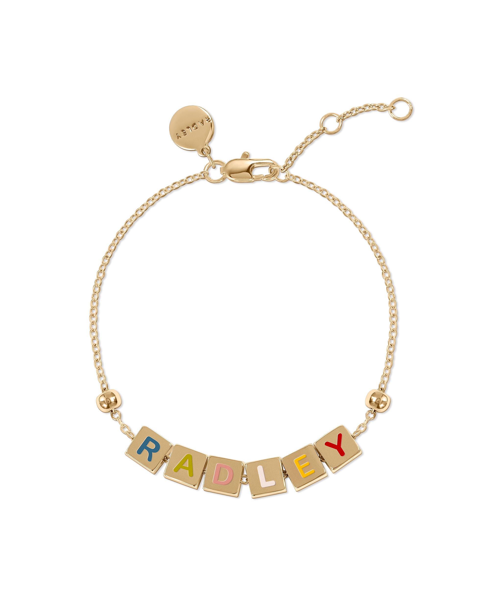Radley Enamel 5 Cube Bracelet