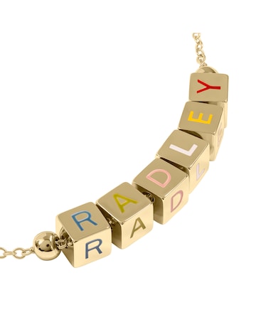 Radley Enamel 5 Cube Bracelet