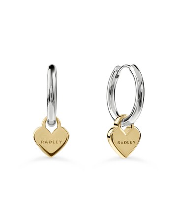 Radley Silver Plated Huggie Earrings