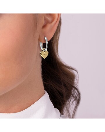 Radley Silver Plated Huggie Earrings