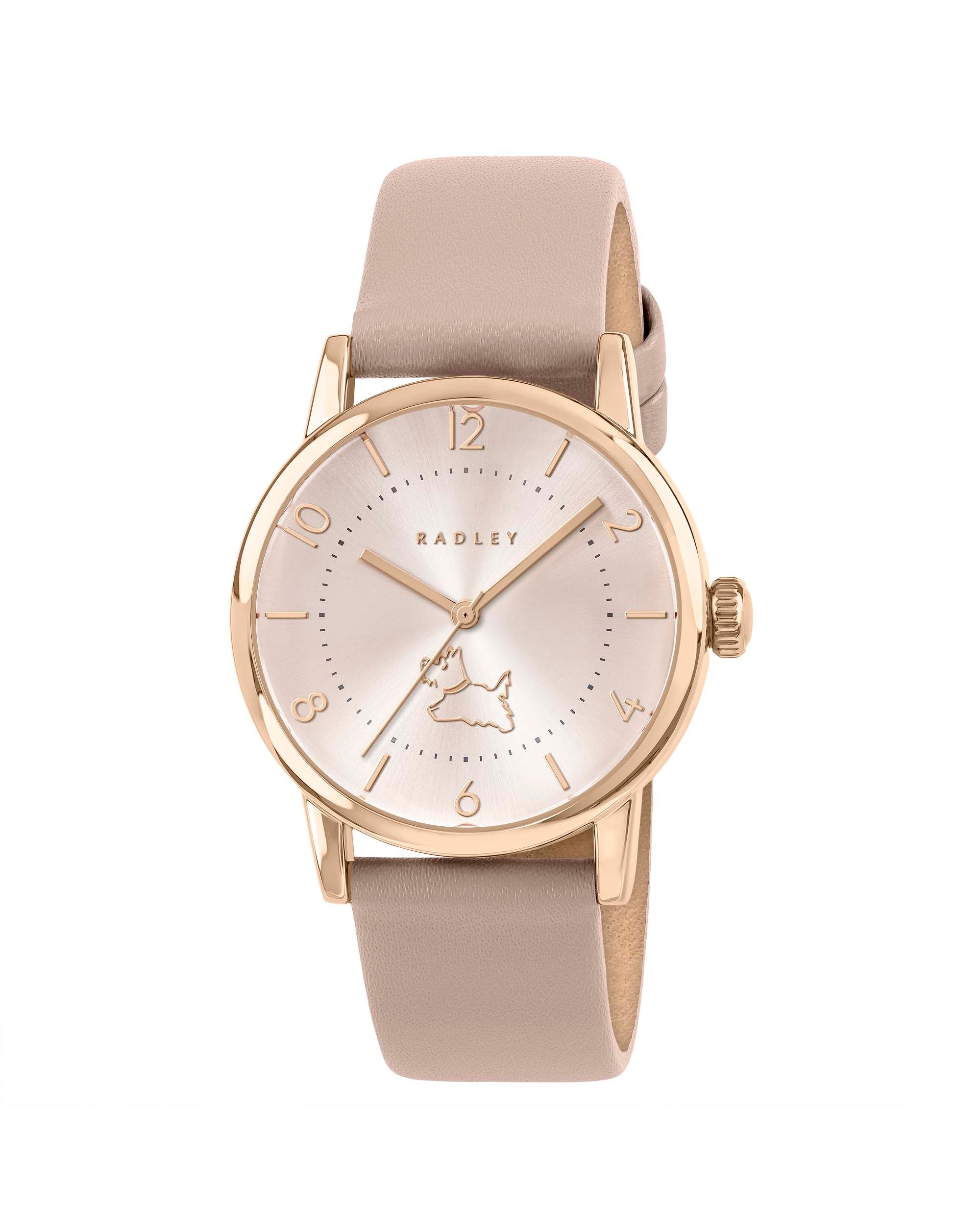 Radley Pink Leather Strap Watch