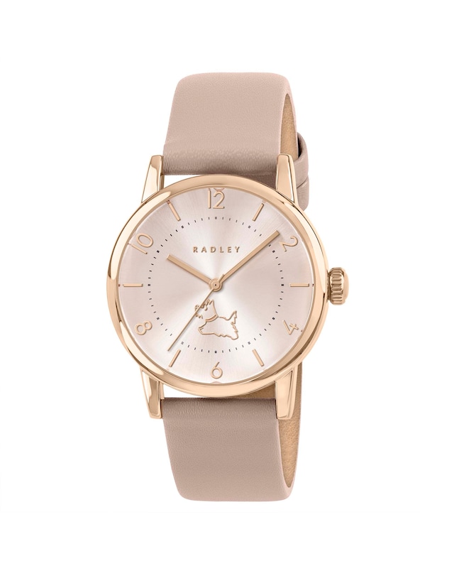 Radley Pink Leather Strap Watch