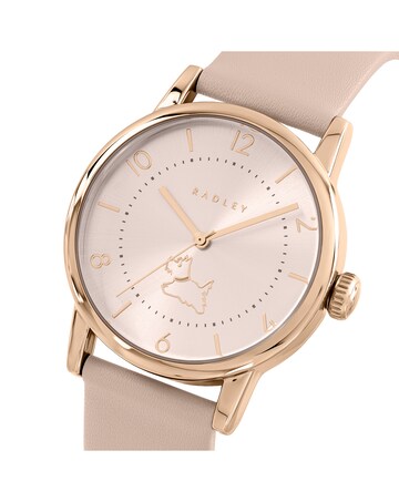 Radley Pink Leather Strap Watch
