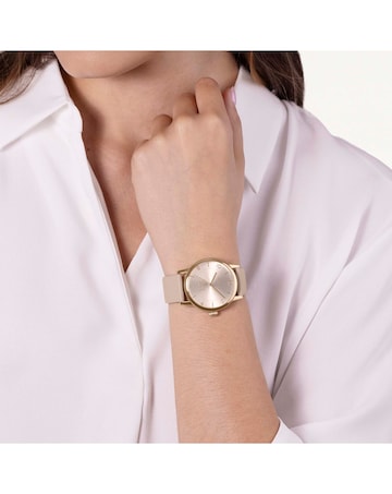 Radley Pink Leather Strap Watch