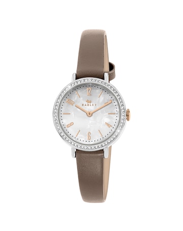 Radley Stone Set Coffee Leather Watch