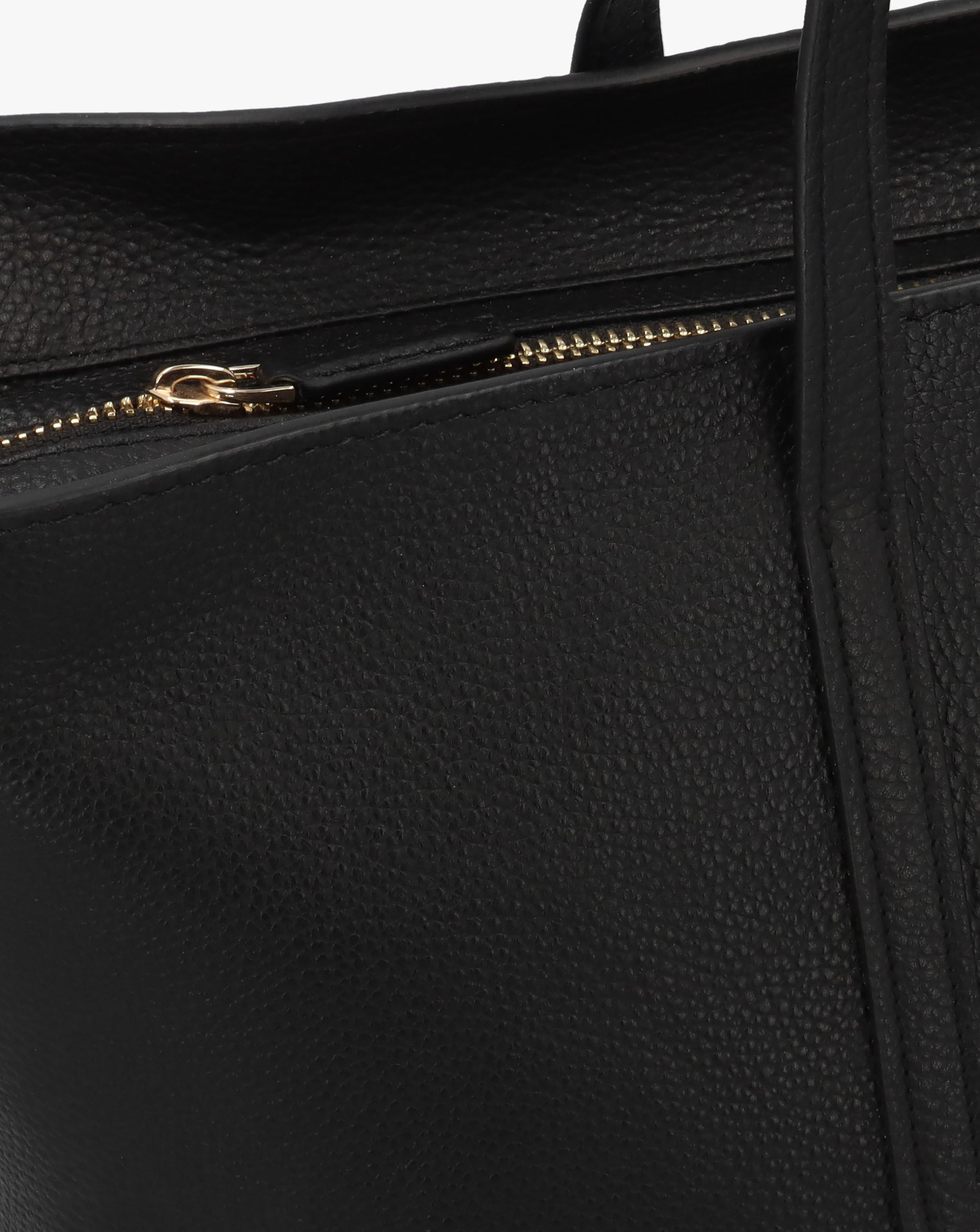 Radley The Weekly Large Top Zip Black Leather Tote Bag | JD Williams