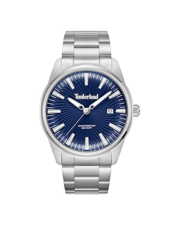 Timberland Silver Stainless Steel Watch