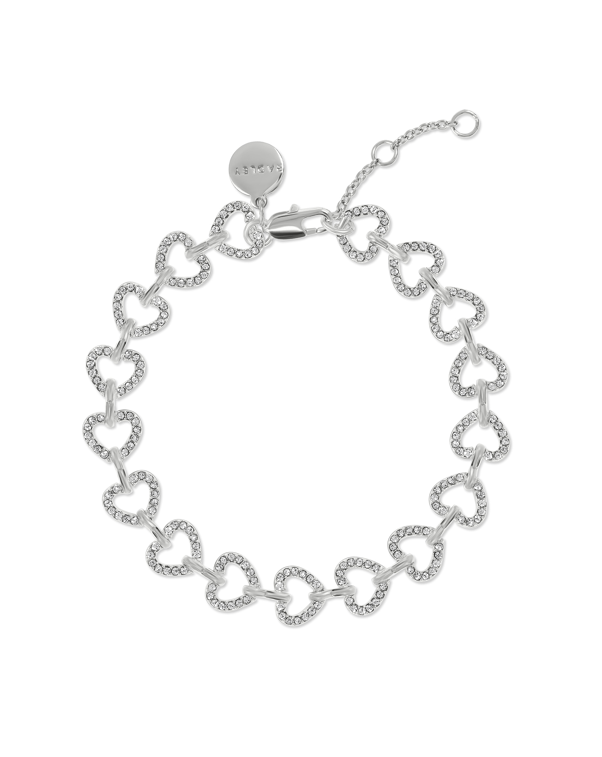 Radley Stone Set Open Heart Bracelet