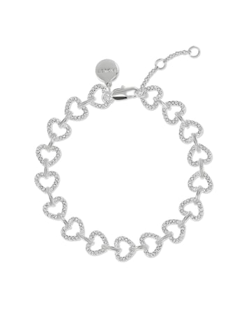 Radley Stone Set Open Heart Bracelet
