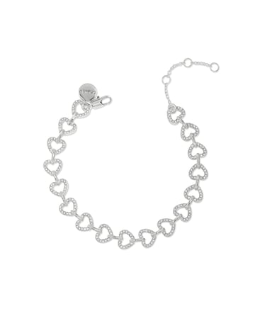 Radley Stone Set Open Heart Bracelet