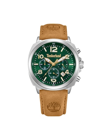 Timberland Tan Leather Watch