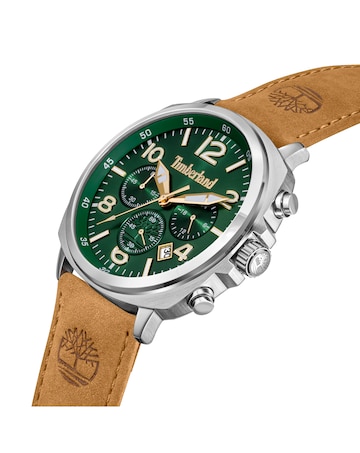 Timberland Tan Leather Watch