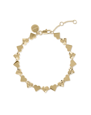 Radley Textured Heart link Bracelet