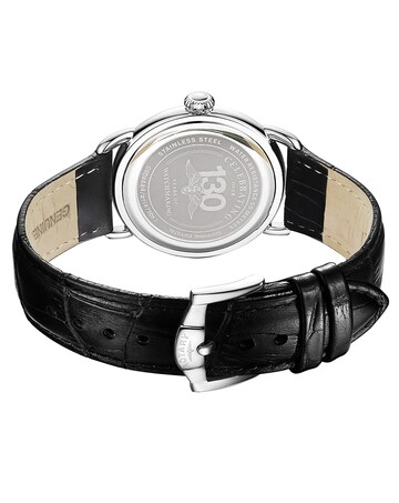 Rotary Men Sherlock Black Strap Watch