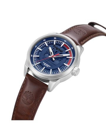 Timberland Dark Brown Leather Watch