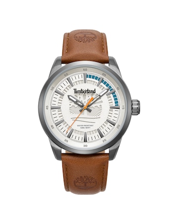 Timberland Danish Brown Leather Watch