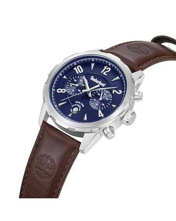 Timberland Dark Brown Leather Watch