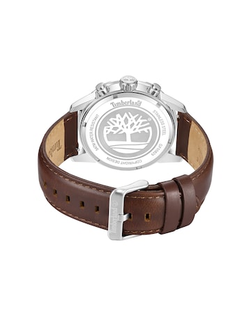 Timberland Dark Brown Leather Watch