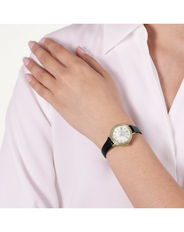 Radley Stone Set Black Leather Watch